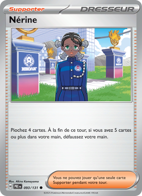 Nérine 093 — Prismatische Entwicklungen (French Pokémon TCG card)