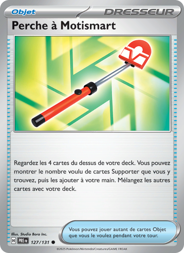 Perche à Motismart 127 — Prismatische Entwicklungen (French Pokémon TCG card)