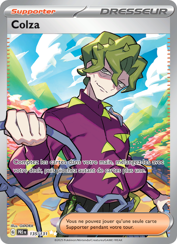 Colza 135 — Prismatische Entwicklungen (French Pokémon TCG card)