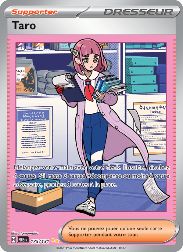 Taro 175 — Prismatische Entwicklungen (French Pokémon TCG card)