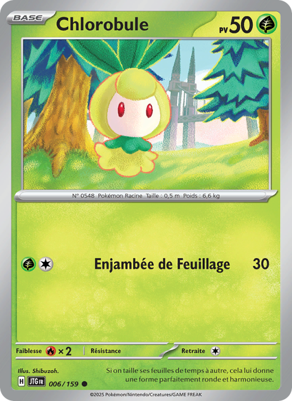Chlorobule 006 — Journey Together (French Pokémon TCG card)