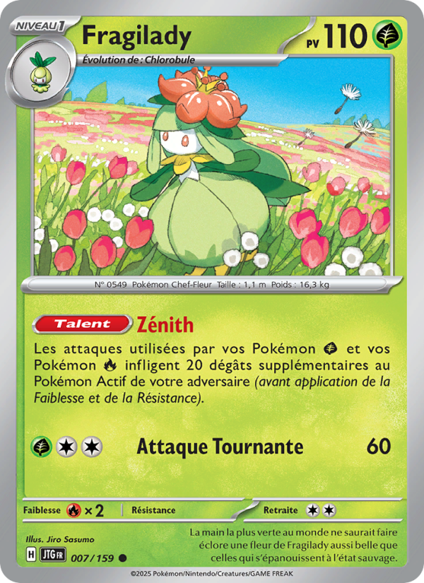 Fragilady 007 — Journey Together (French Pokémon TCG card)