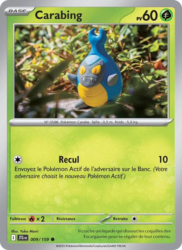 Carabing 009 — Journey Together (French Pokémon TCG card)