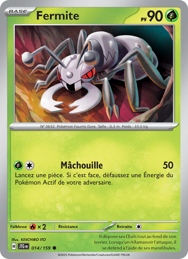 Fermite 014 — Journey Together (French Pokémon TCG card)