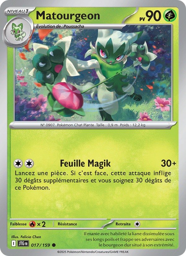Matourgeon 017 — Journey Together (French Pokémon TCG card)