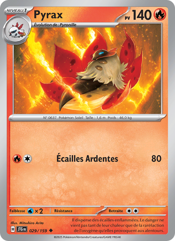 Pyrax 029 — Journey Together (French Pokémon TCG card)
