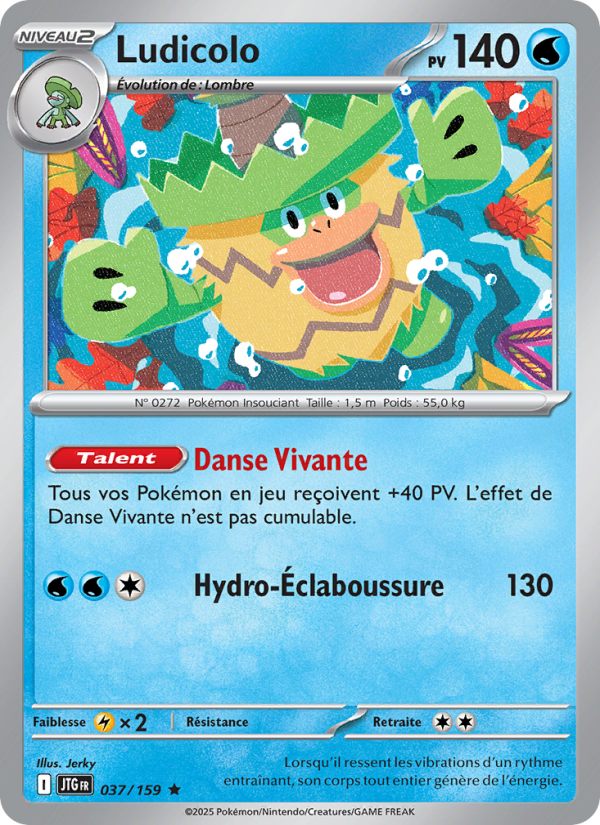 Ludicolo 037 — Journey Together (French Pokémon TCG card)