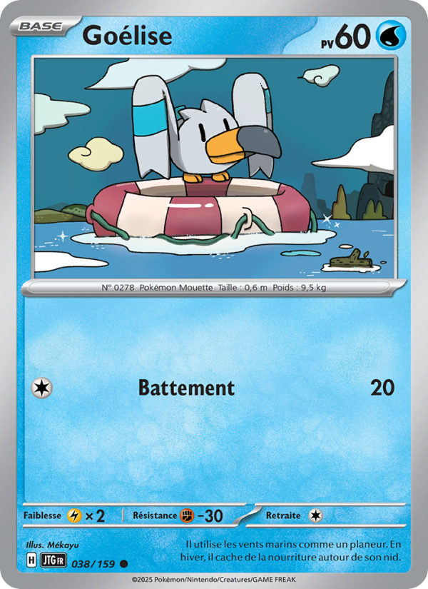 Goélise 038 — Journey Together (French Pokémon TCG card)