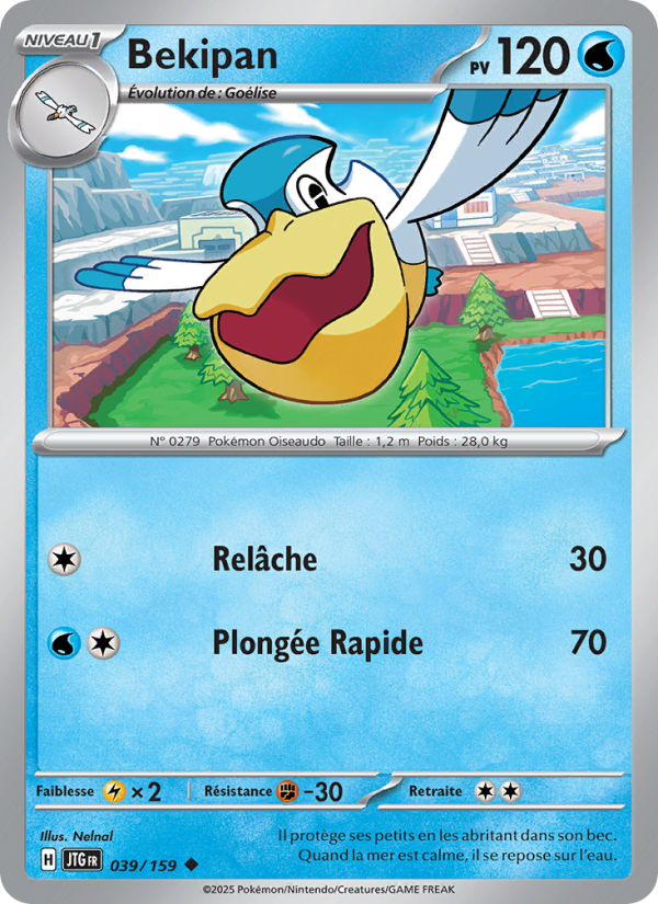 Bekipan 039 — Journey Together (French Pokémon TCG card)