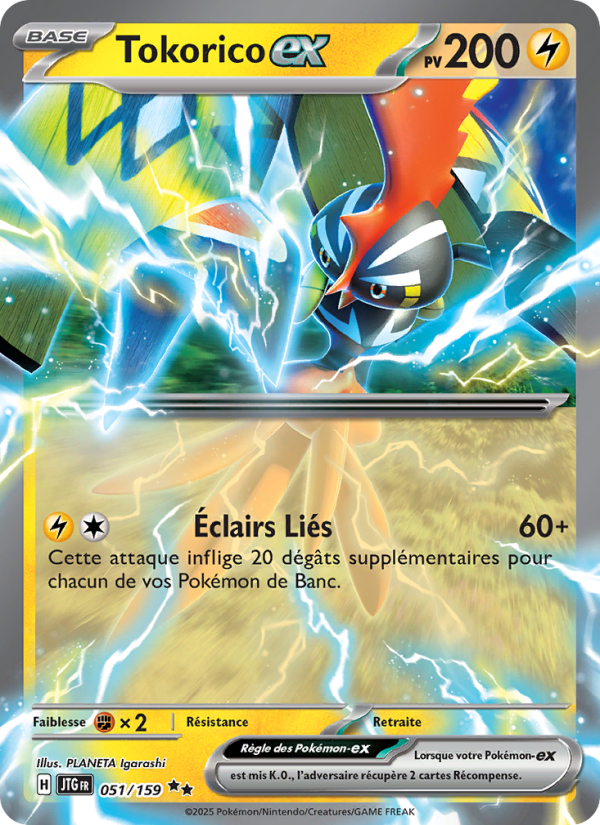 Tokorico-ex 051 — Journey Together (French Pokémon TCG card)