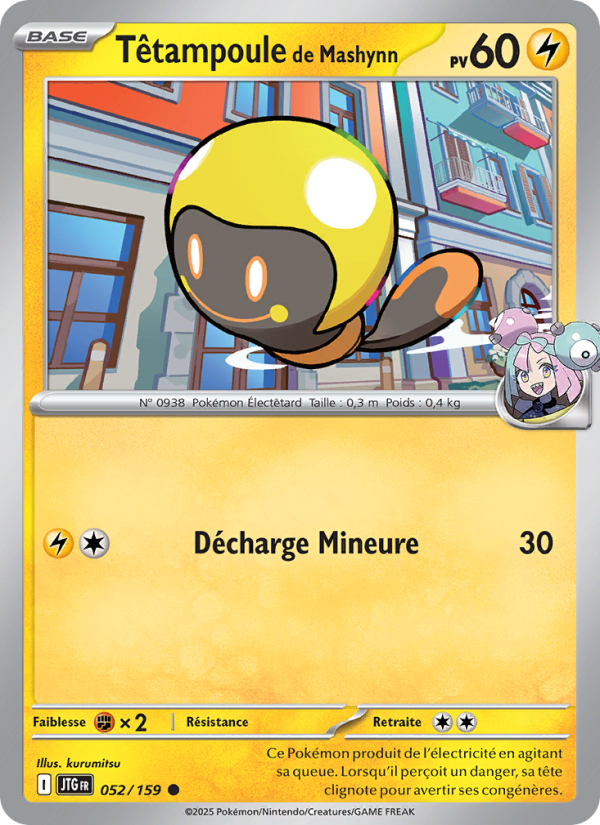 Têtampoule de Mashynn 052 — Journey Together (French Pokémon TCG card)