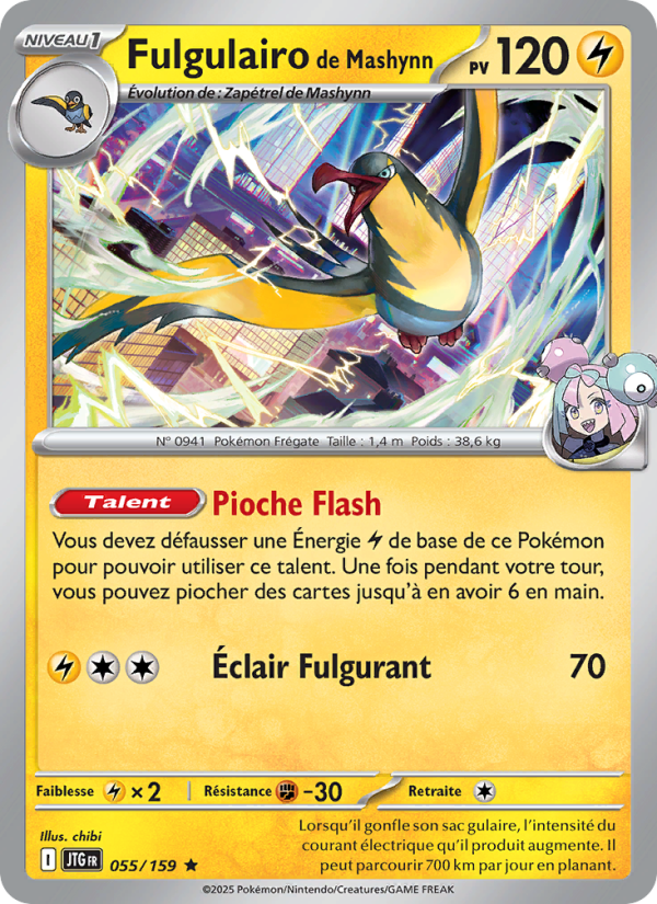 Fulgulairo de Mashynn 055 — Journey Together (French Pokémon TCG card)