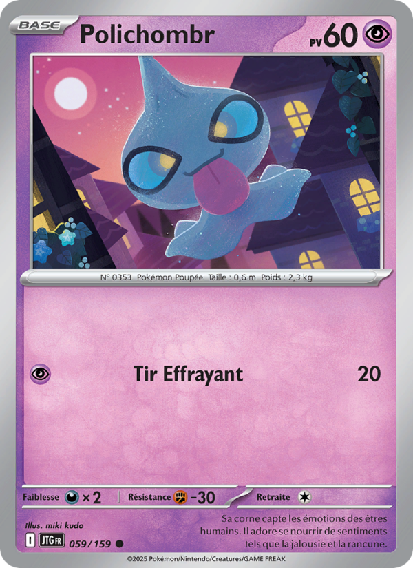 Polichombr 059 — Journey Together (French Pokémon TCG card)