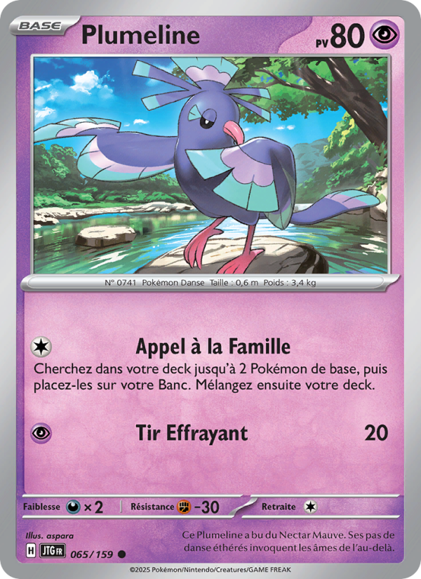 Plumeline 065 — Journey Together (French Pokémon TCG card)