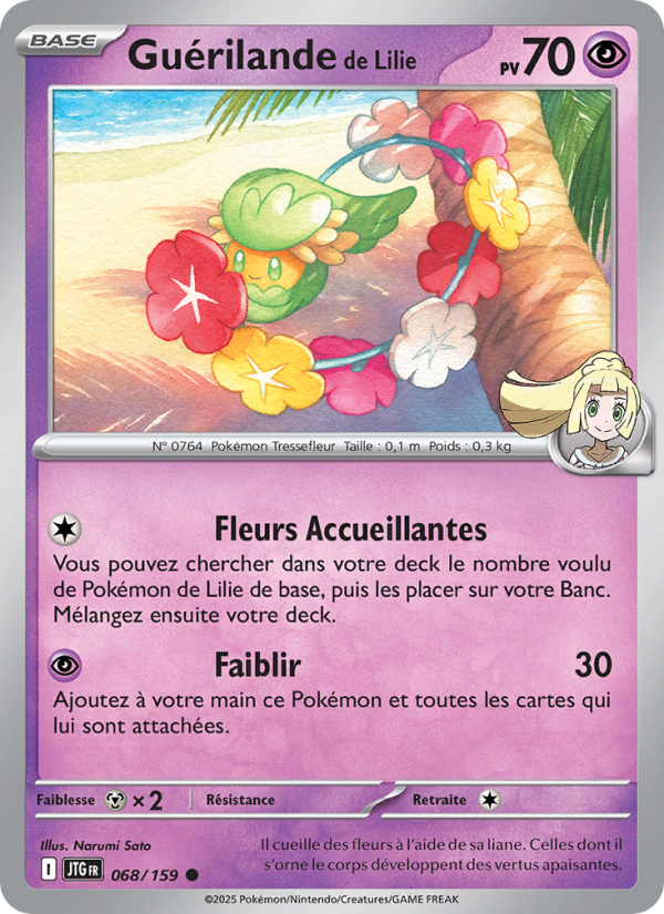 Guérilande de Lilie 068 — Journey Together (French Pokémon TCG card)