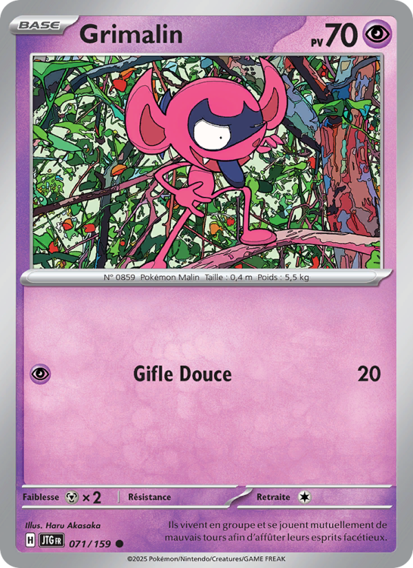 Grimalin 071 — Journey Together (French Pokémon TCG card)