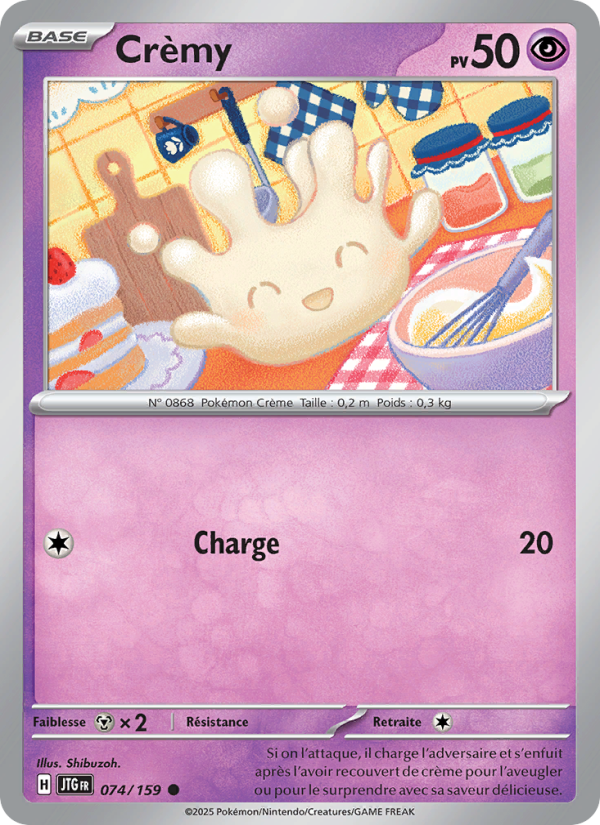 Crèmy 074 — Journey Together (French Pokémon TCG card)