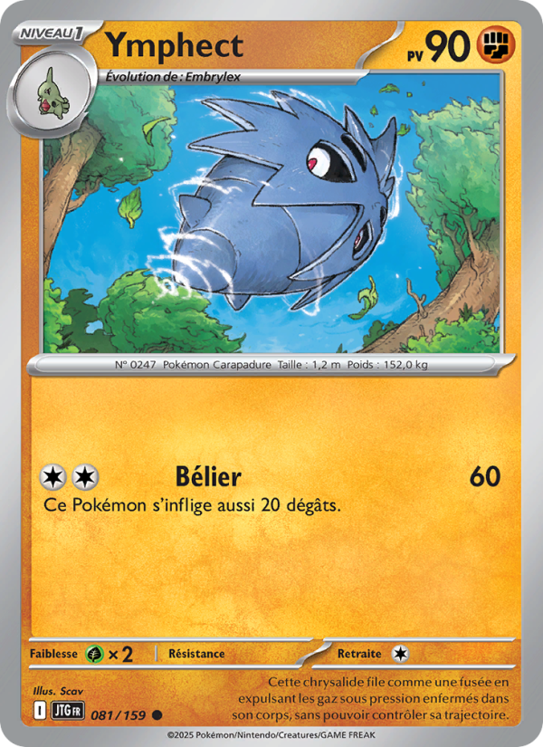 Ymphect 081 — Journey Together (French Pokémon TCG card)