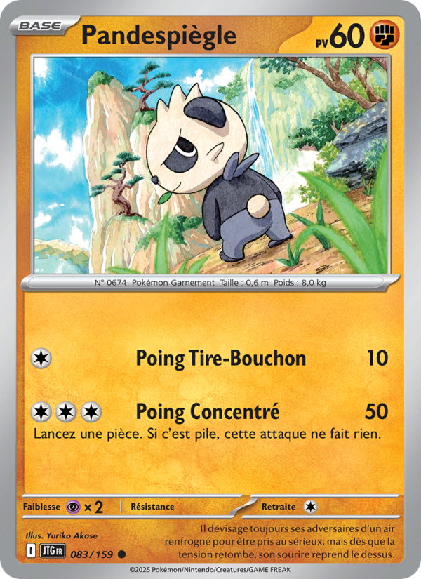 Pandespiègle 083 — Journey Together (French Pokémon TCG card)