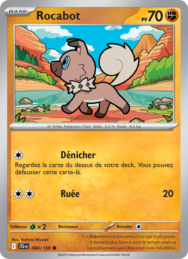 Rocabot 084 — Journey Together (French Pokémon TCG card)