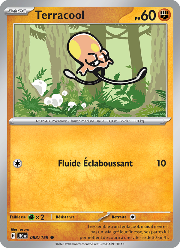 Terracool 088 — Journey Together (French Pokémon TCG card)