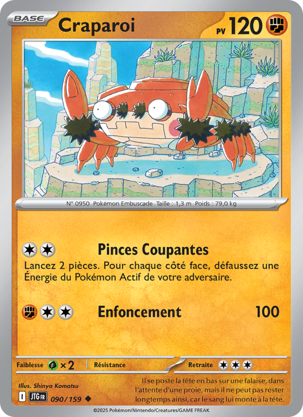 Craparoi 090 — Journey Together (French Pokémon TCG card)