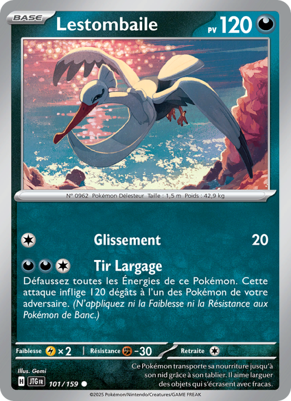 Lestombaile 101 — Journey Together (French Pokémon TCG card)