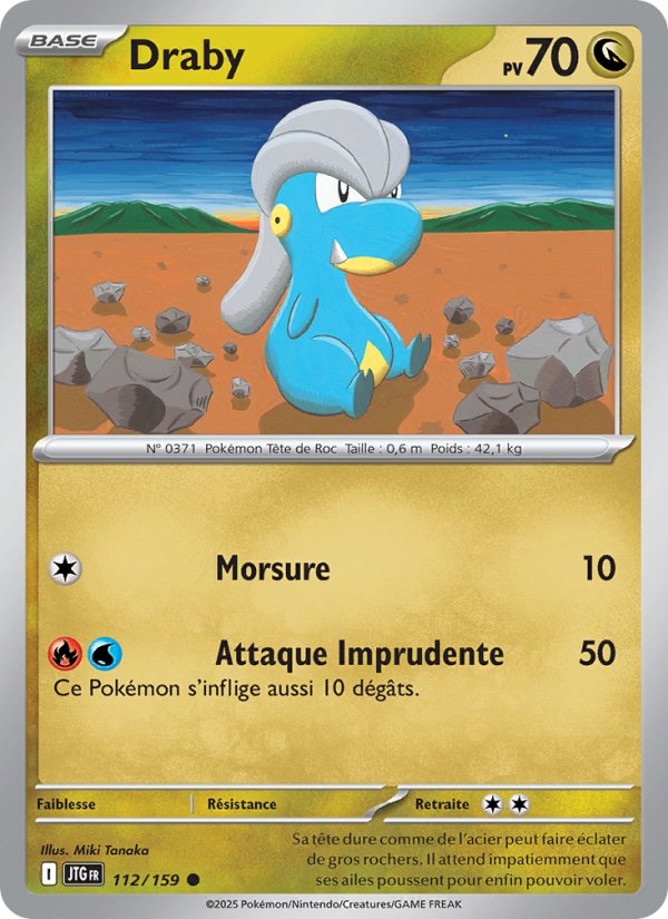 Draby 112 — Journey Together (French Pokémon TCG card)