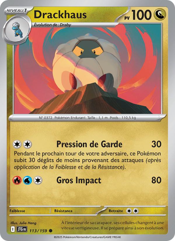 Drackhaus 113 — Journey Together (French Pokémon TCG card)