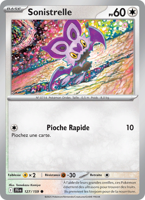 Sonistrelle 127 — Journey Together (French Pokémon TCG card)