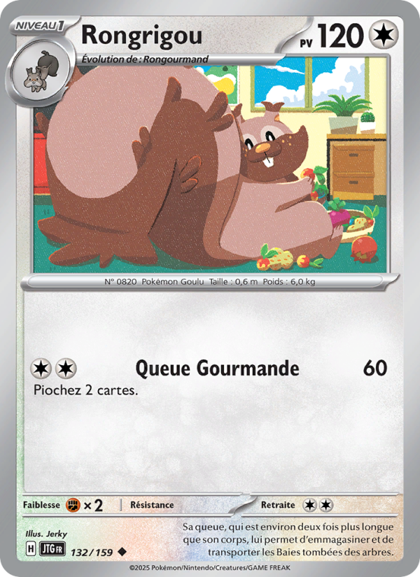 Rongrigou 132 — Journey Together (French Pokémon TCG card)