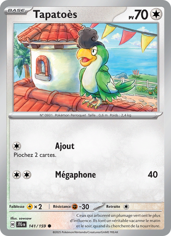 Tapatoès 141 — Journey Together (French Pokémon TCG card)
