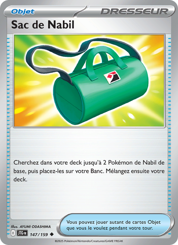 Sac de Nabil 147 — Journey Together (French Pokémon TCG card)
