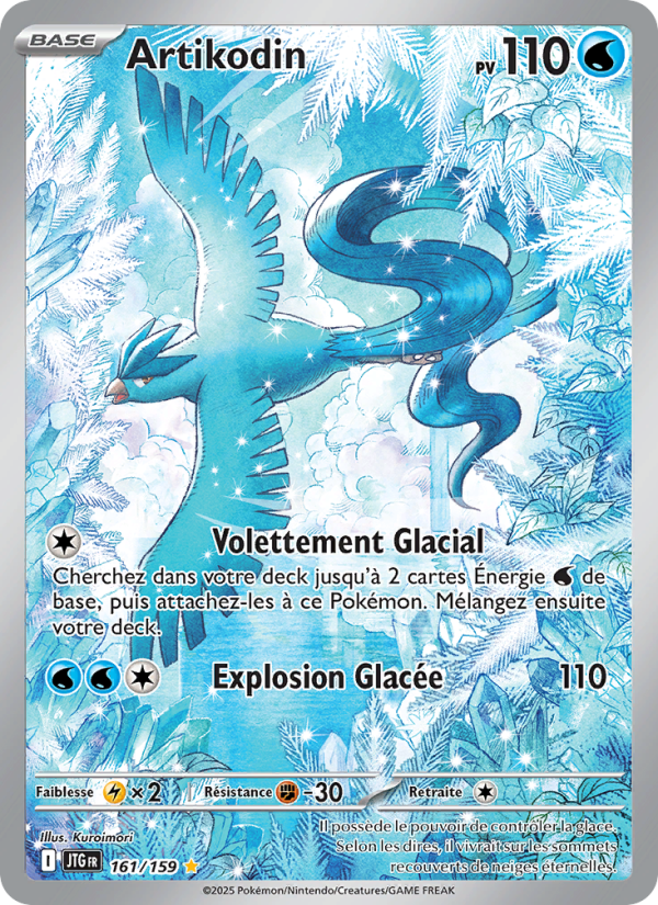 Artikodin 161 — Journey Together (French Pokémon TCG card)