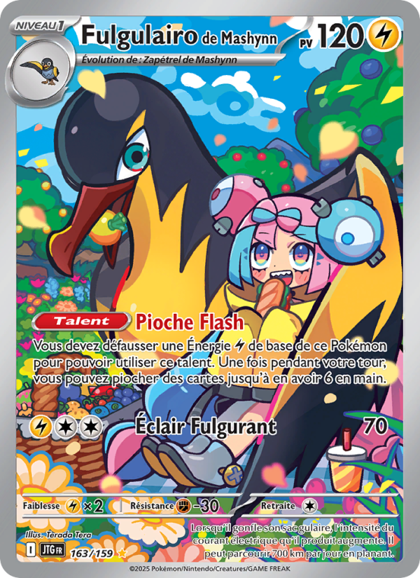 Fulgulairo de Mashynn 163 — Journey Together (French Pokémon TCG card)