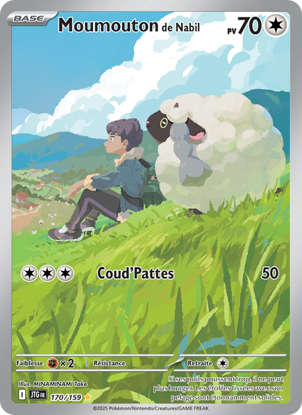 Moumouton de Nabil 170 — Journey Together (French Pokémon TCG card)