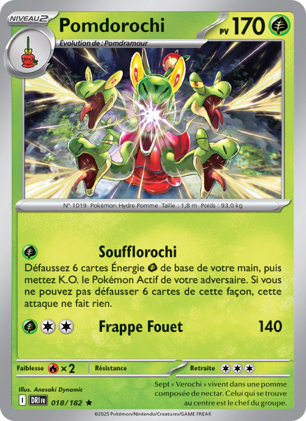 Pomdorochi 018 — Destined Rivals (French Pokémon TCG card)
