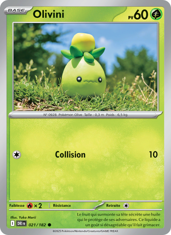 Olivini 021 — Destined Rivals (French Pokémon TCG card)
