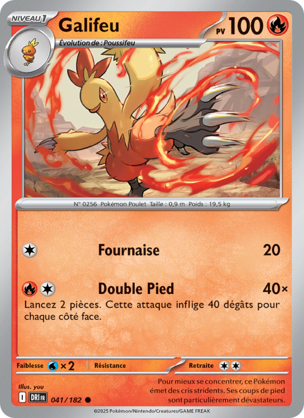 Galifeu 041 — Destined Rivals (French Pokémon TCG card)