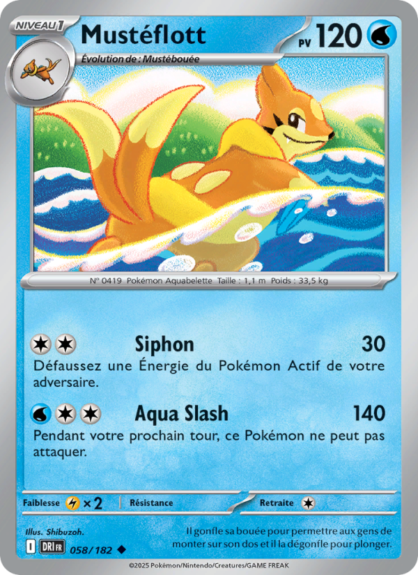 Mustéflott 058 — Destined Rivals (French Pokémon TCG card)