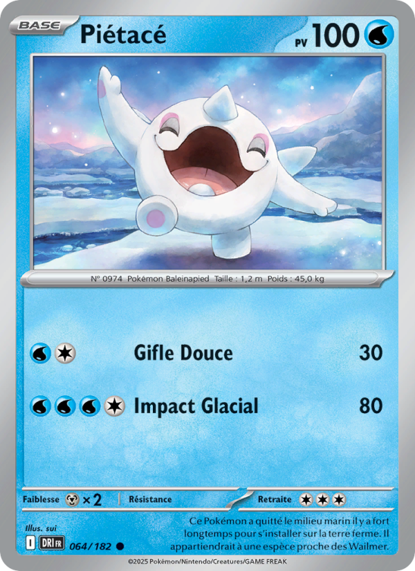 Piétacé 064 — Destined Rivals (French Pokémon TCG card)