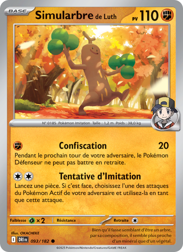 Simularbre de Luth 093 — Destined Rivals (French Pokémon TCG card)