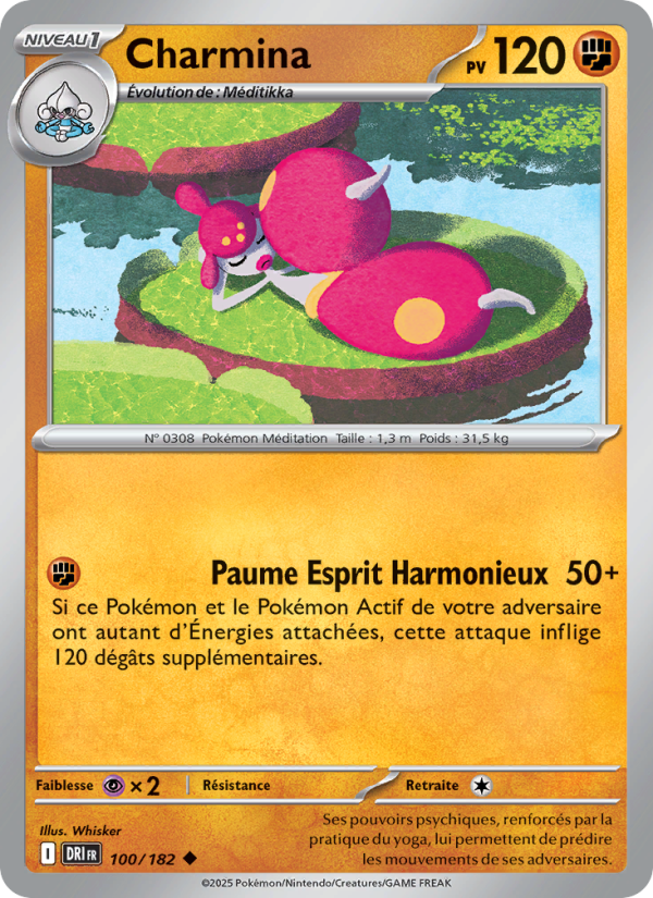 Charmina 100 — Destined Rivals (French Pokémon TCG card)
