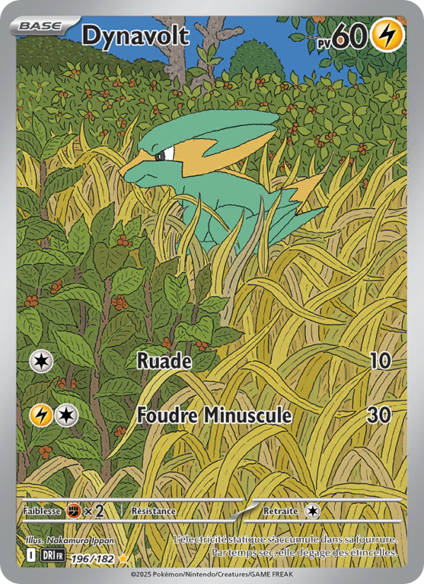 Dynavolt 196 — Destined Rivals (French Pokémon TCG card)