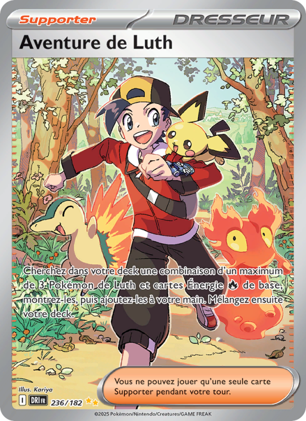 Aventure de Luth 236 — Destined Rivals (French Pokémon TCG card)
