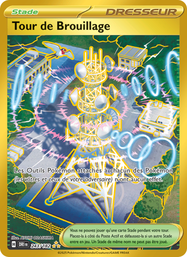 Tour de Brouillage 243 — Destined Rivals (French Pokémon TCG card)