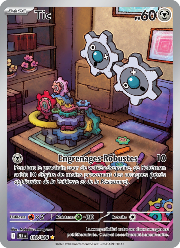 Tic 139 — Schwarze Blitze (French Pokémon TCG card)