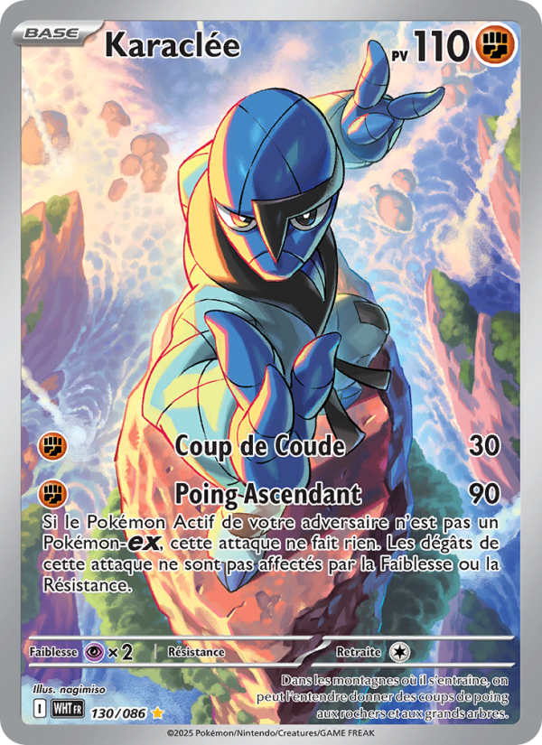 Karaclée 130 — Weiße Flammen (French Pokémon TCG card)