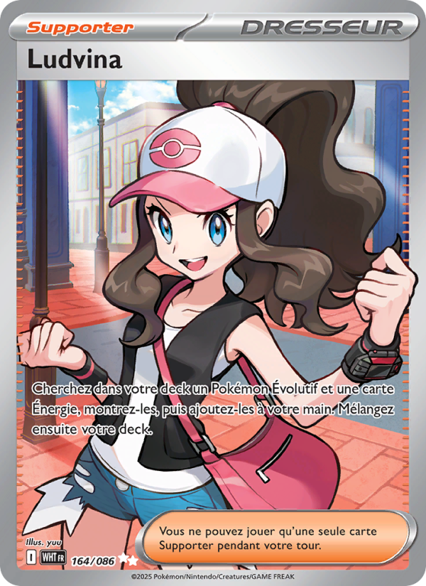 Ludvina 164 — Weiße Flammen (French Pokémon TCG card)