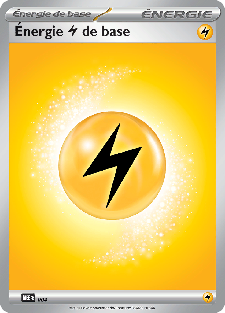 Énergie Electrik 004 — Scarlet & Violet Energies (French Pokémon TCG card)